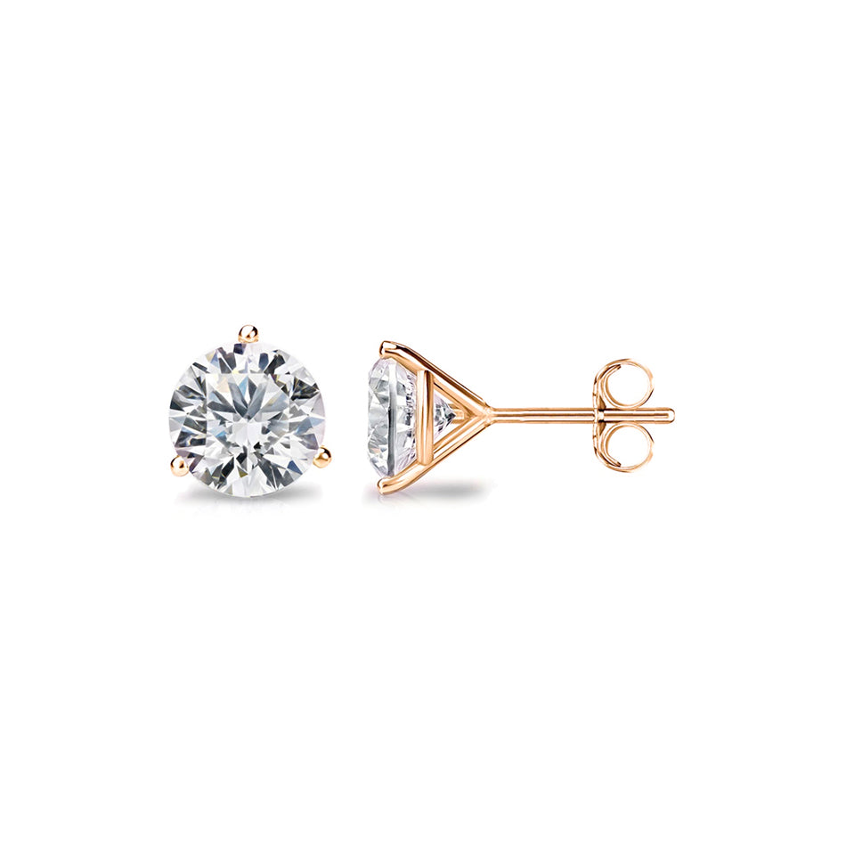 IE CLASSIC LAB CREATED DIAMOND STUD