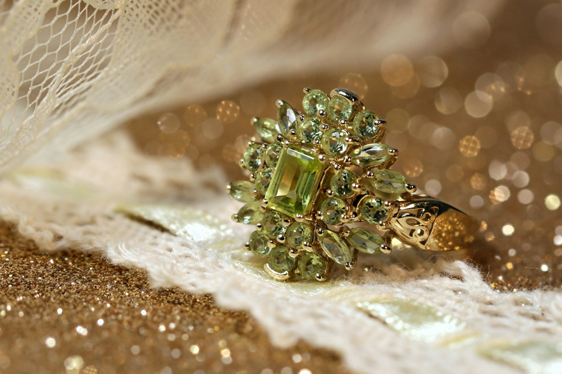 peridot ring