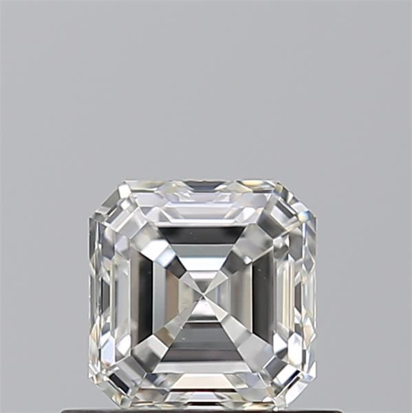 NATURAL DIAMOND - ASSCHER-CUT HALO ENGAGEMENT RING - NO SIDE DIAMONDS