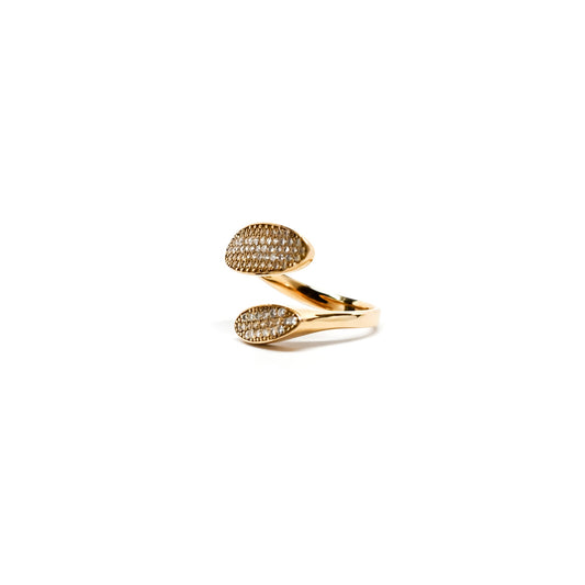 IE DOUBLE OVAL WITH DIAMONDS