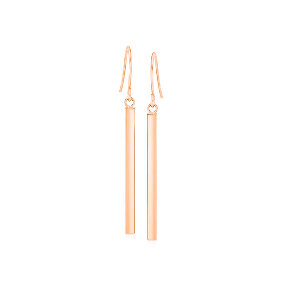 IE SINGLE BAR DROP EARRING