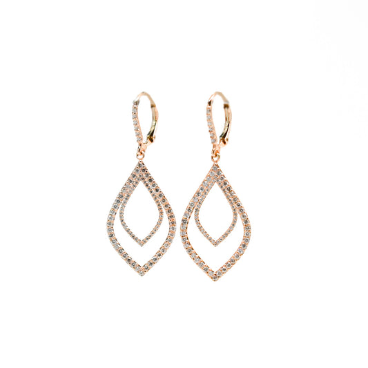IE NESTED RAINDROP EARRING