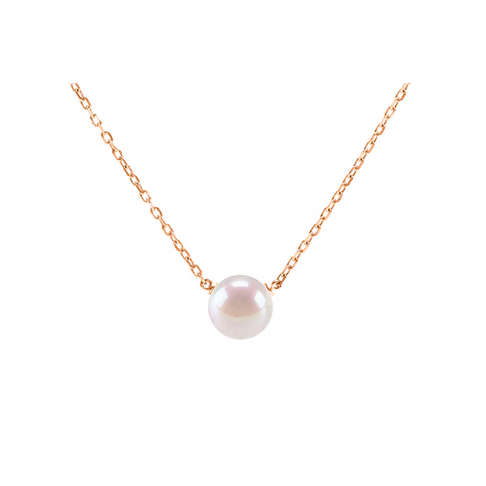 IE SINGLE PEARL NECKLACE