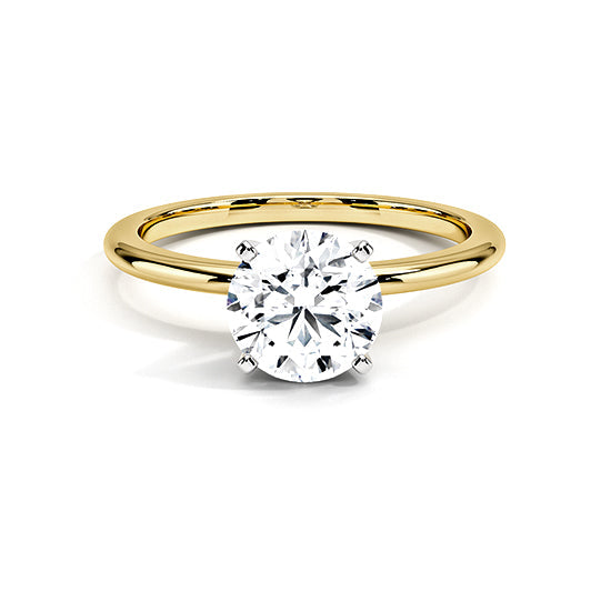 DIAMOND - ROUND BRILLIANT SOLITAIRE ENGAGEMENT RING